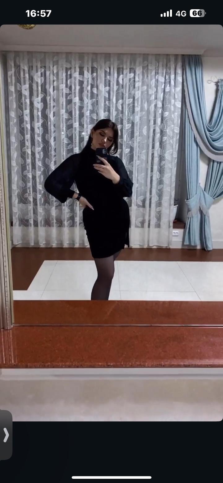 Черное платье Lichi