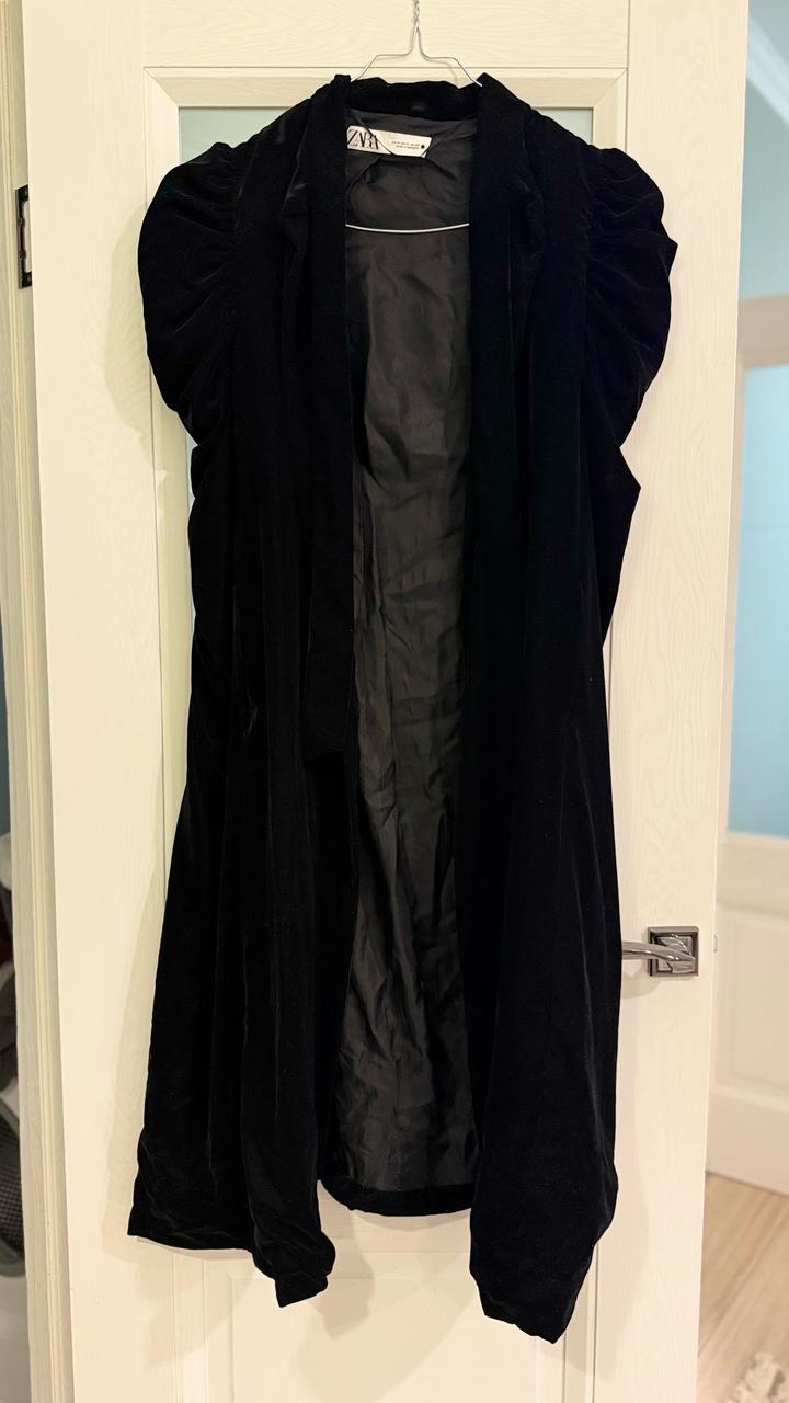 Кейп велюровый Zara