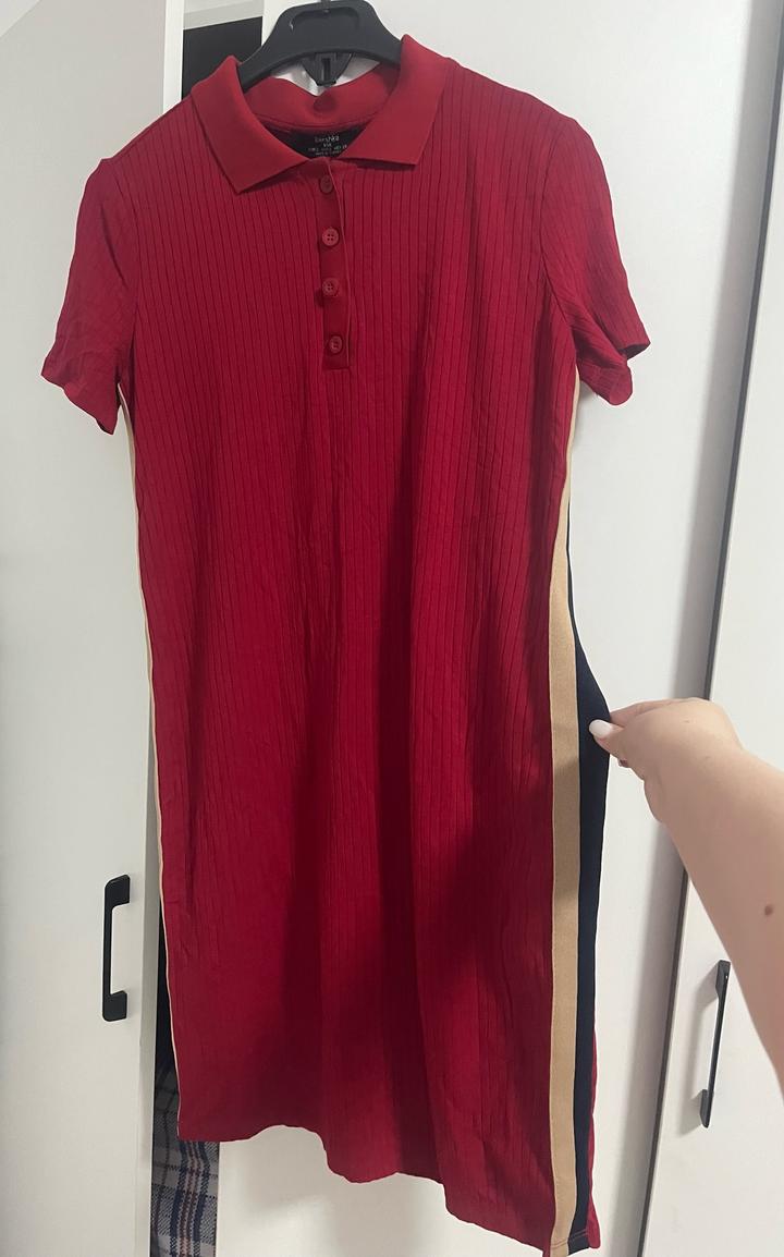 Платье поло Bershka