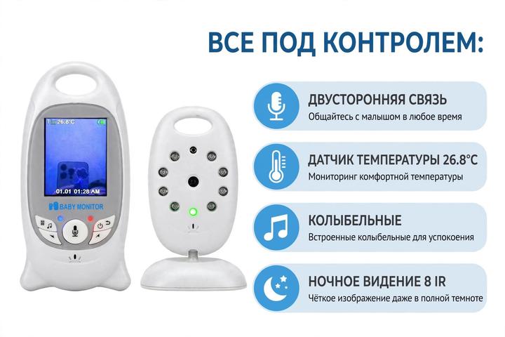 Видео няня без WiFi
