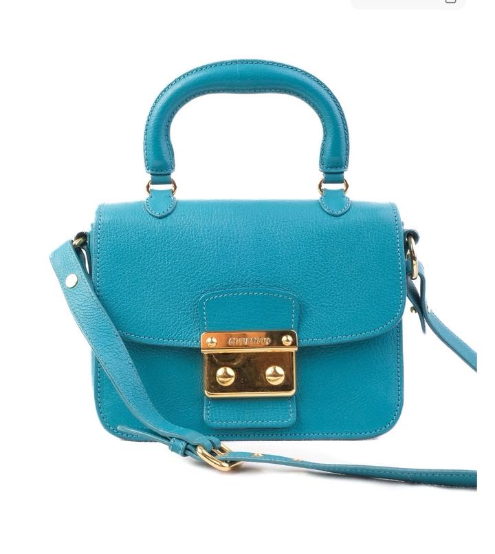Miu Miu Madras Top Handle Bag