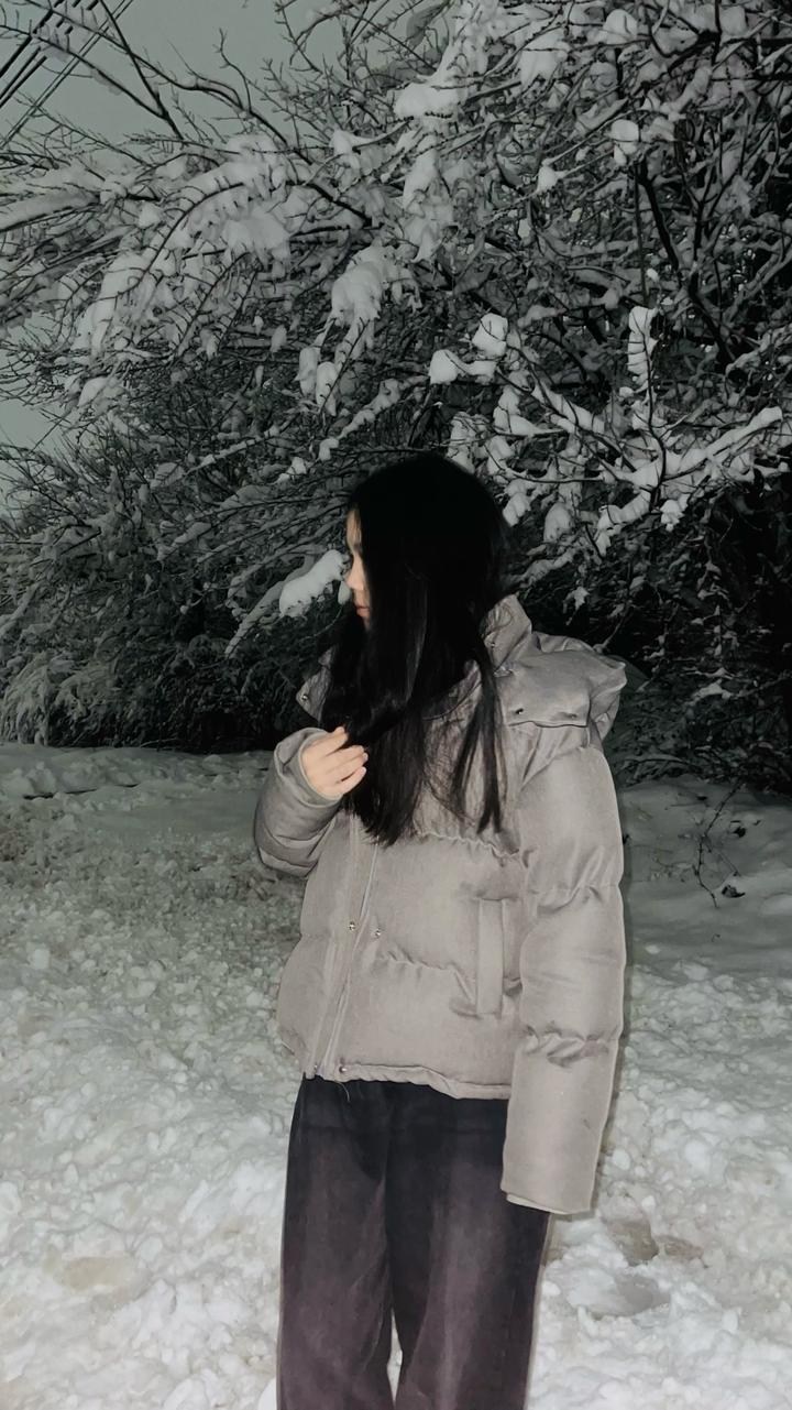 Fashion Укороченный дутый пуховик