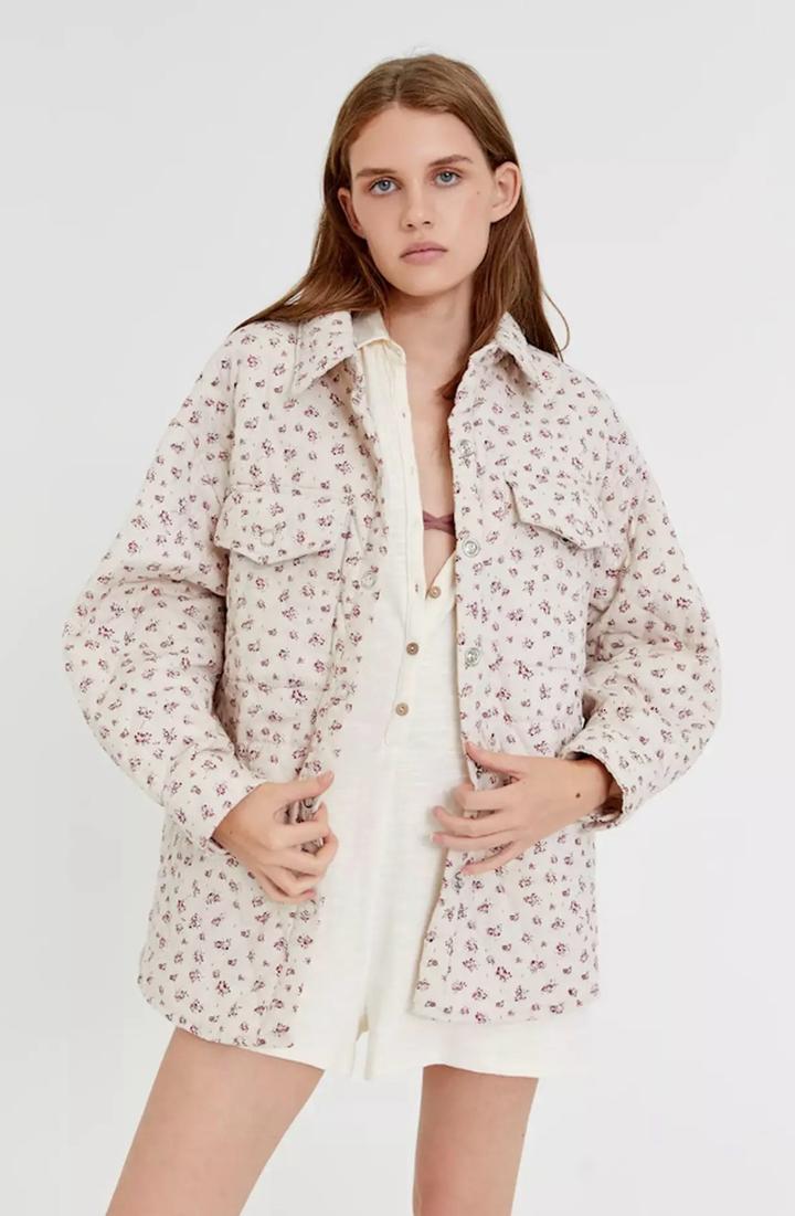 Pull & Bear Стеганая куртка Pull&Bear