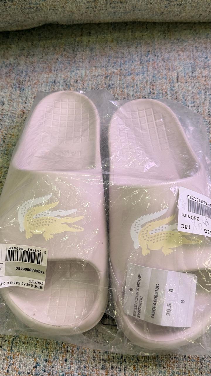 Шлепанцы Lacoste