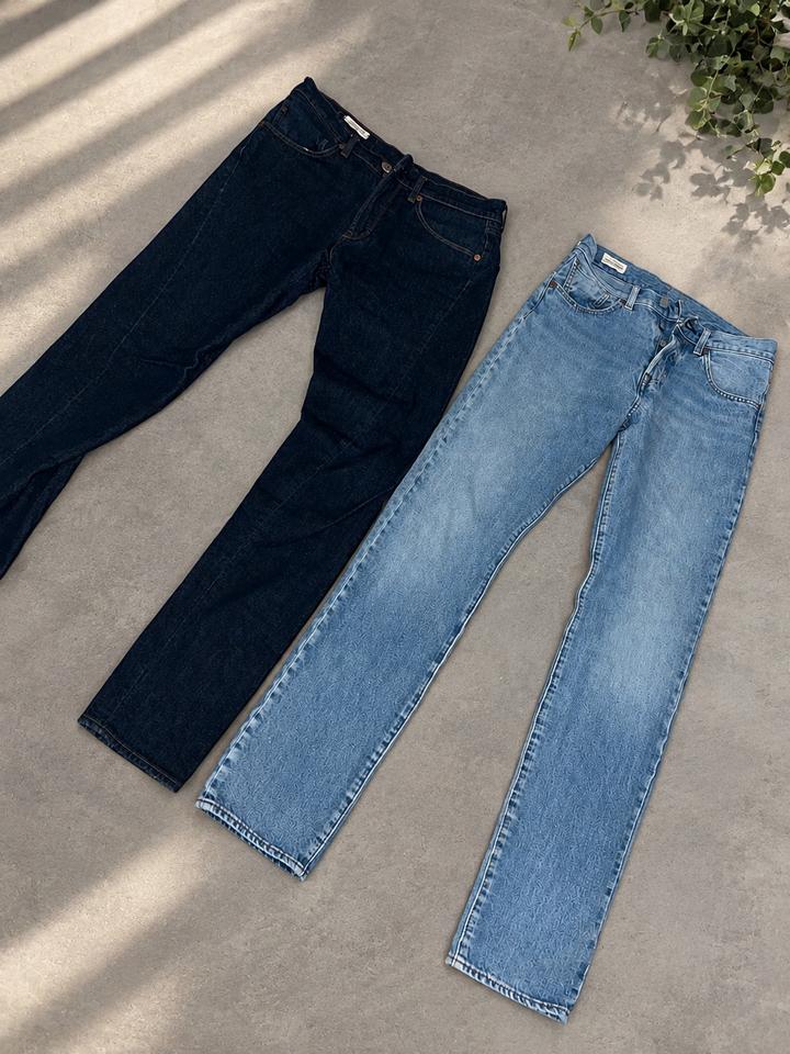 Джинсы(skinny) Levi's Premium — Темно-синие и Светло-голубые