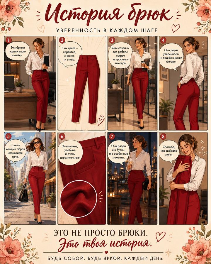 Mango История брюк — «Уверенность в каждом шаге» ❤️