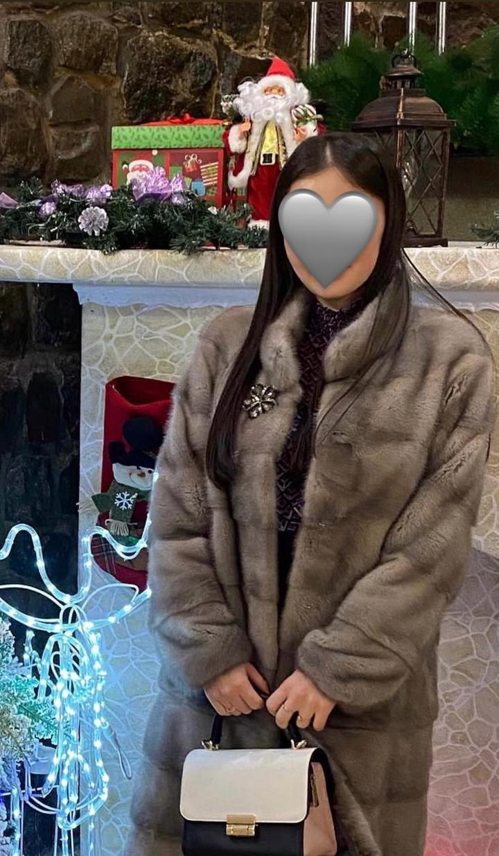 Шуба натуральная норковая