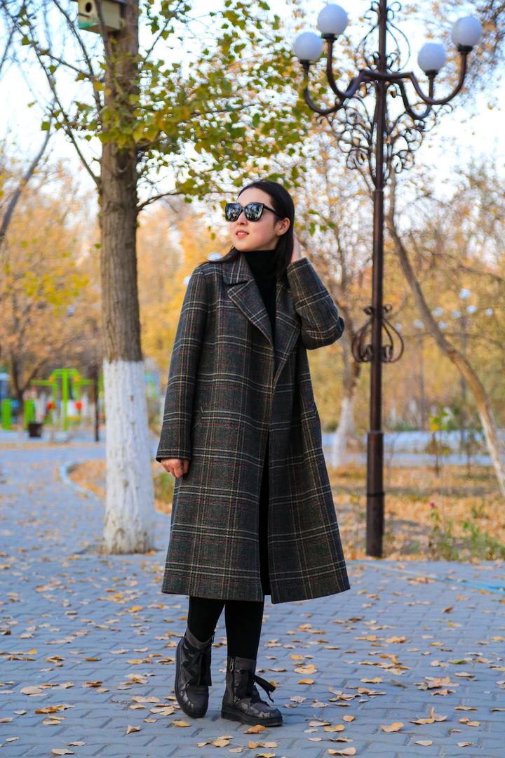 renata Пальто в клетку