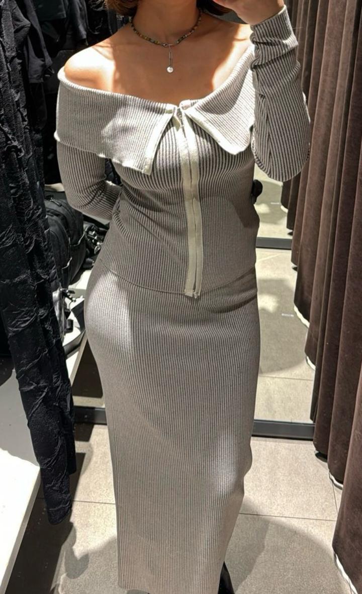 Трикотажный костюм ZARA