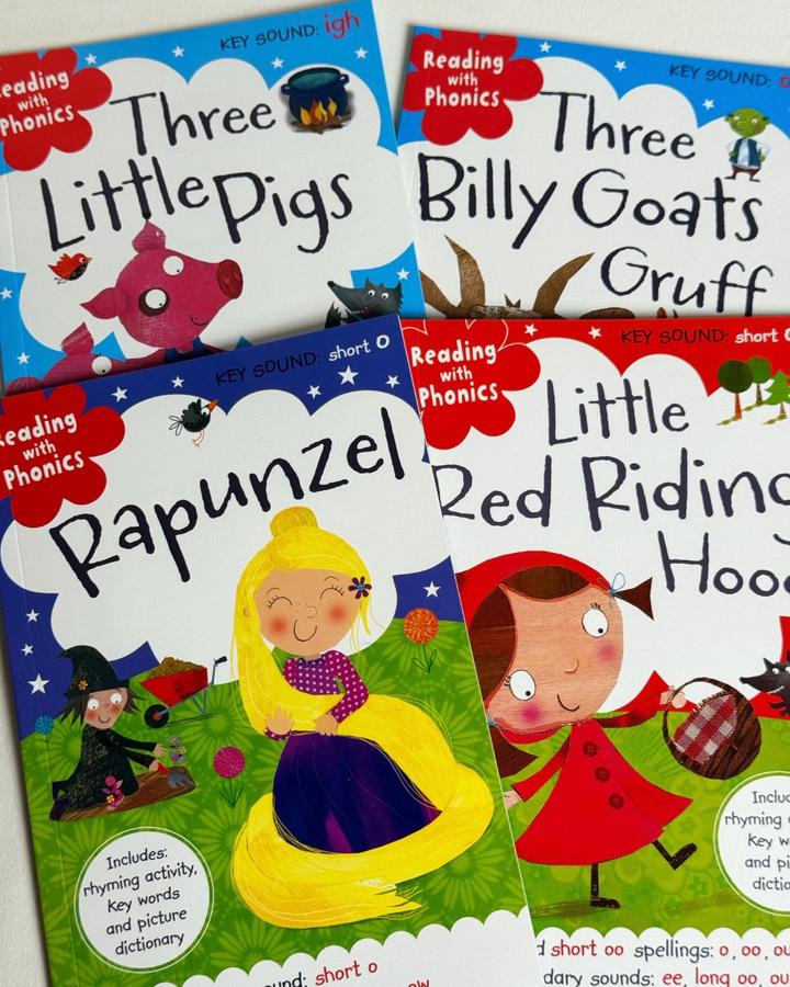 Reading with Phonics (Комплект из 4 книг)