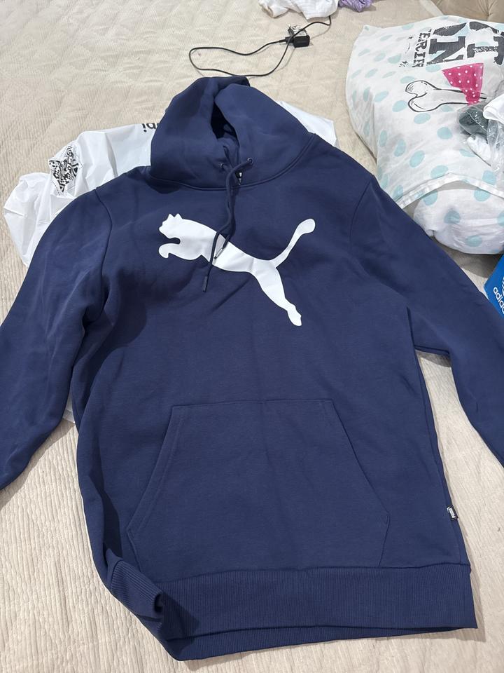 PUMA худи с капюшоном и карманом-кенгуру