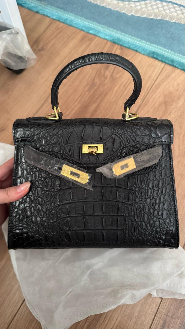 Hermès Сумка с тиснением под крокодила
