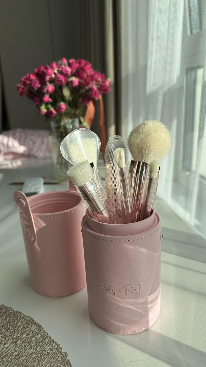 BEAUTYPROFF набор кистей для макияжа в тубусе
