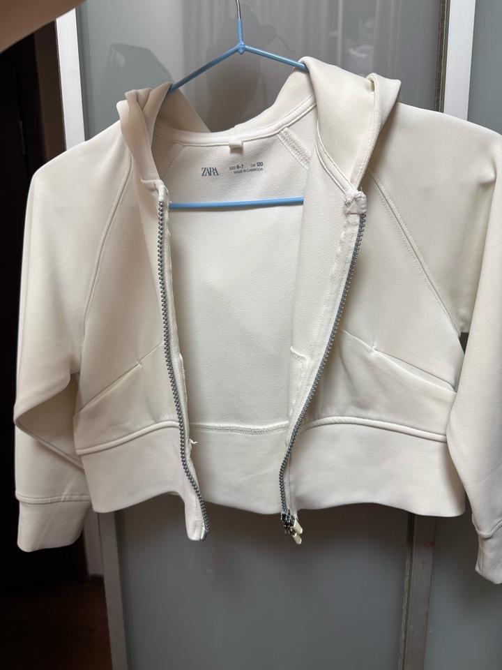 ZARA худи укороченное