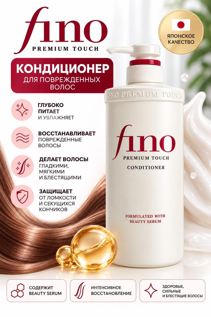 fino Кондиционер для волос Premium Touch