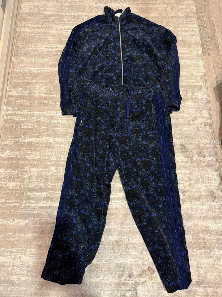Вельветовый костюм adidas originals