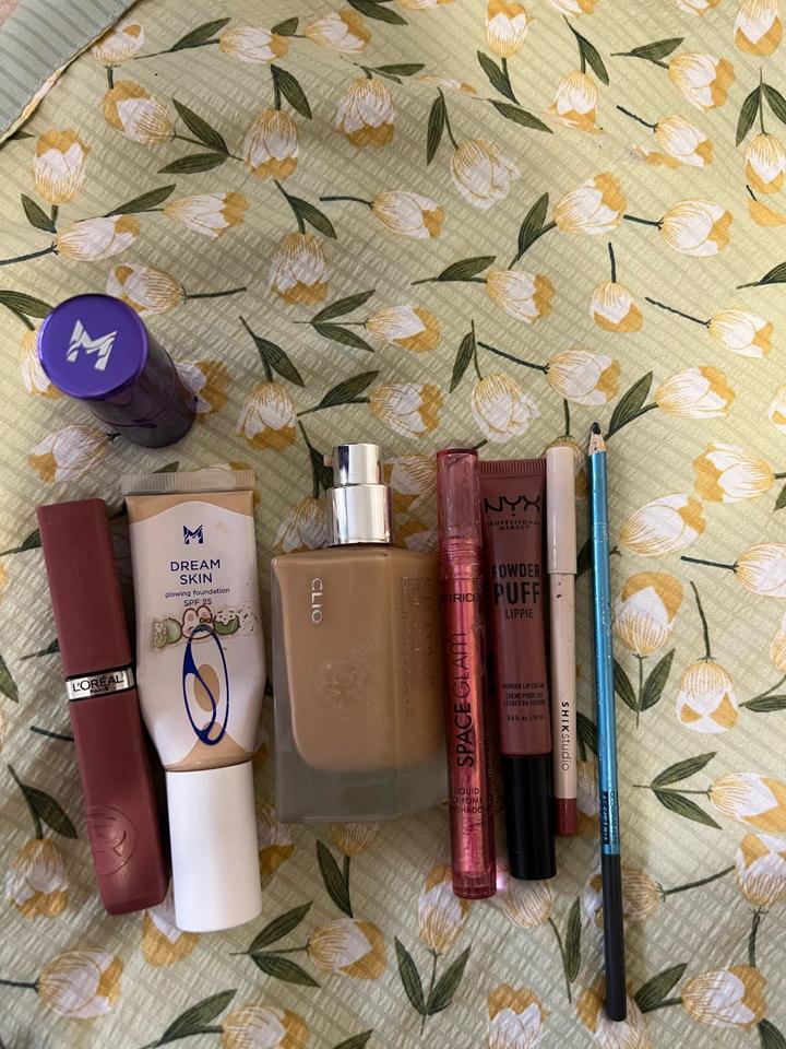 Manly pro,Nyx,Clio,shik,L’Oréal,catrice