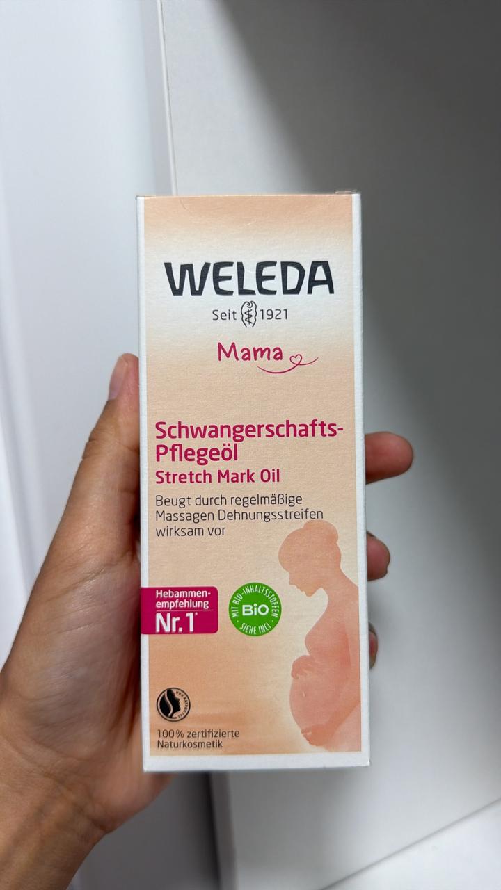 Weleda масло от растяжек