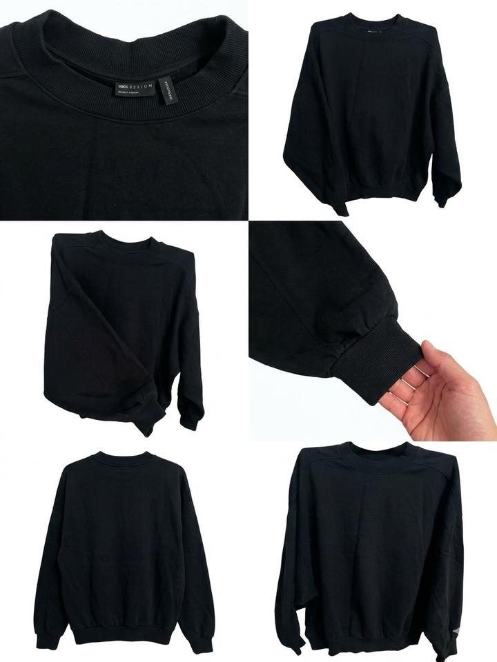 Oversized sweatshirt Asos Design/свитшот крой реглан, оверсайз.