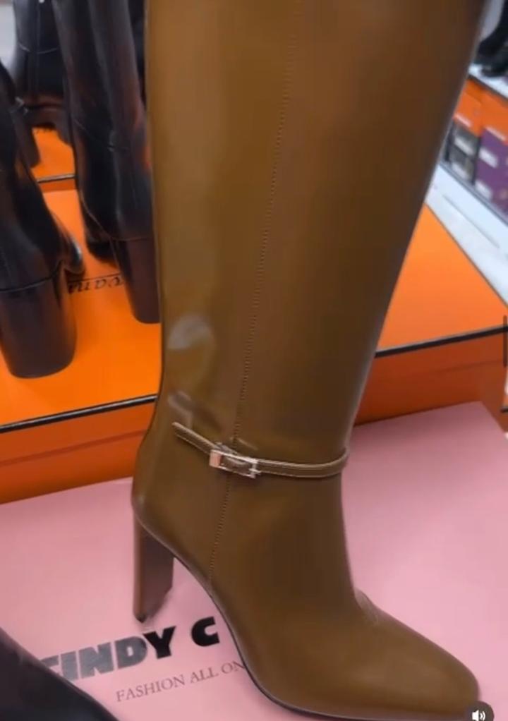Cindy Женские сапоги на каблуке
