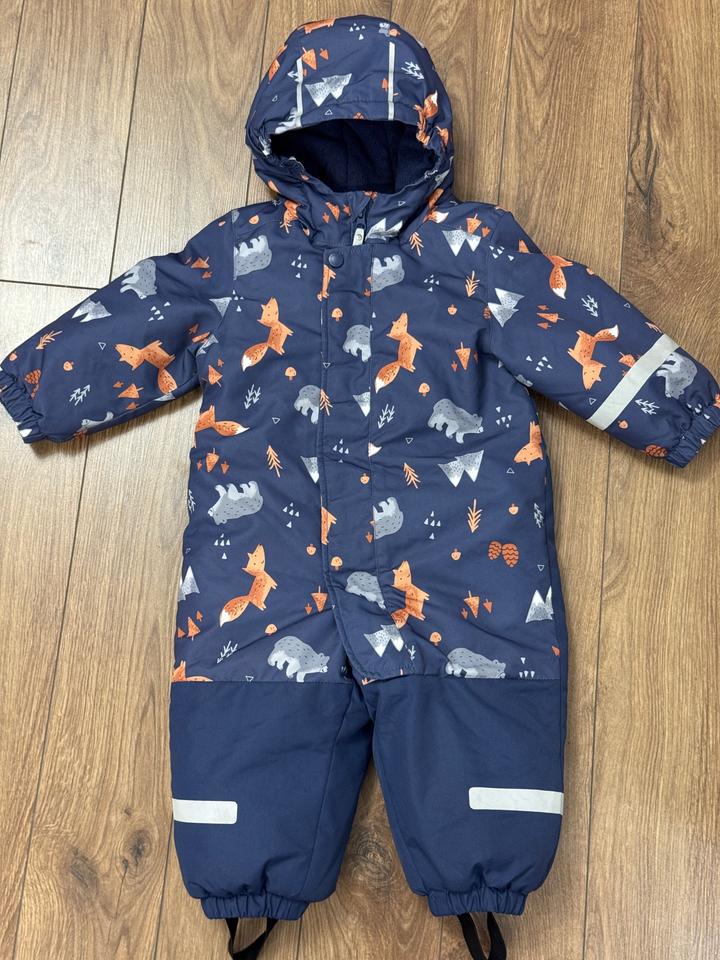 Baby Go Детский утепленный комбинезон с капюшоном
