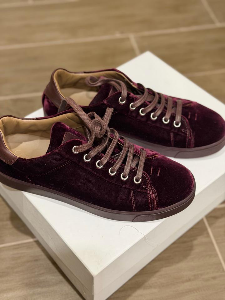 Бархатные кеды Gianvito Rossi