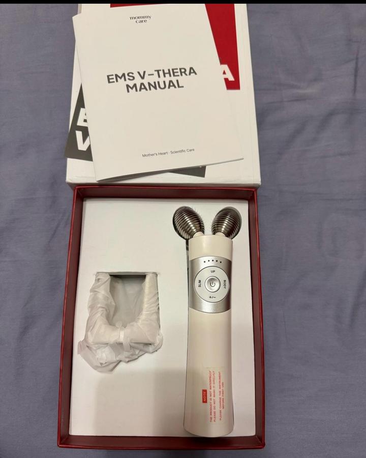 mommy care Массажер для лица EMS V-Thera