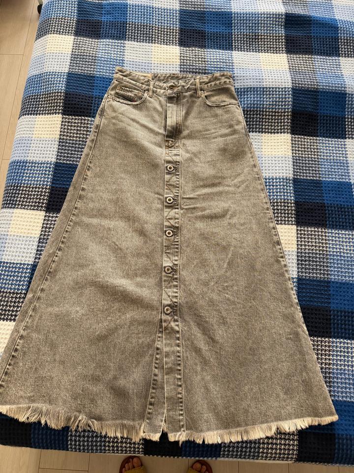 Diesel джинсовая юбка макси