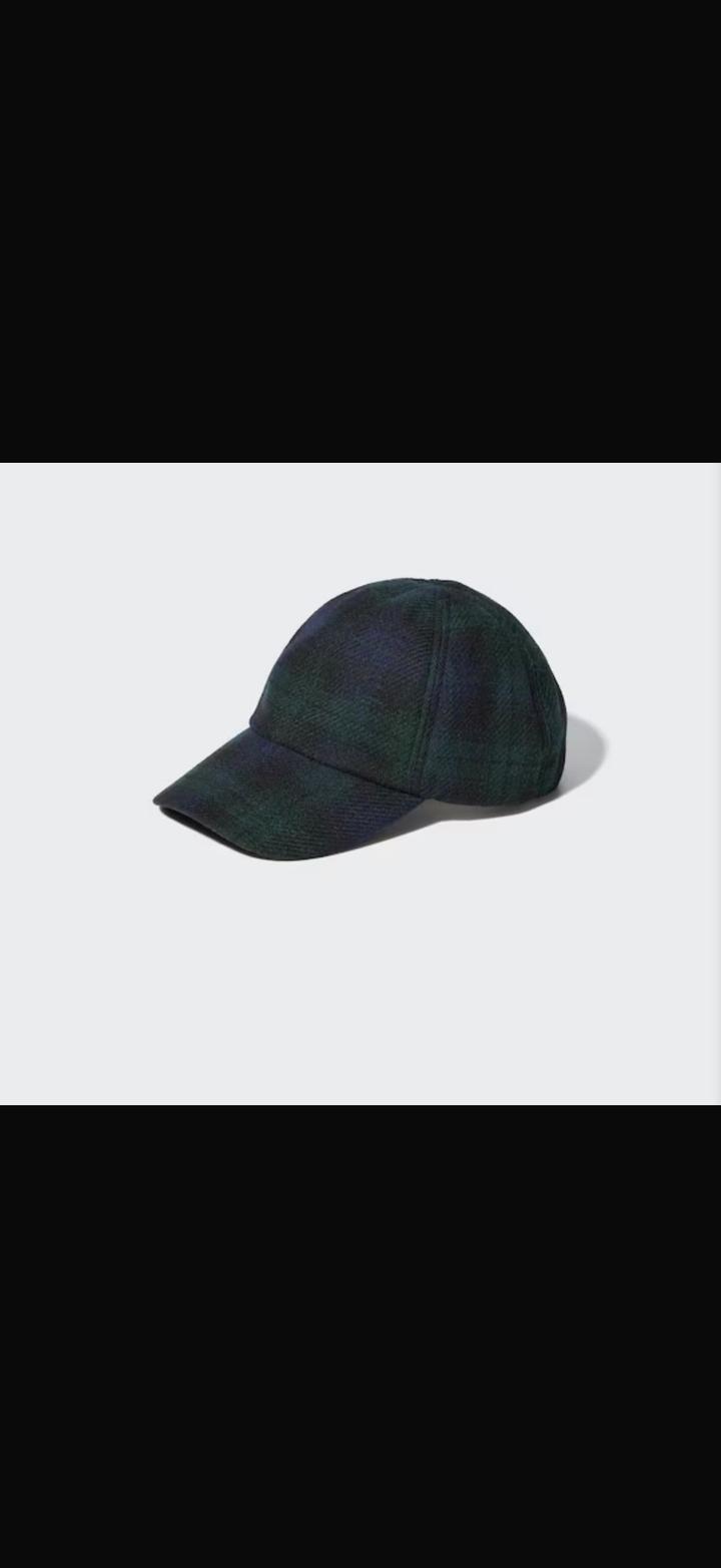 Кепка в клетку Uniqlo