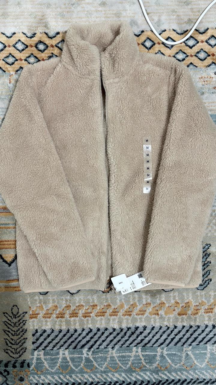 UNIQLO флисовая куртка на молнии