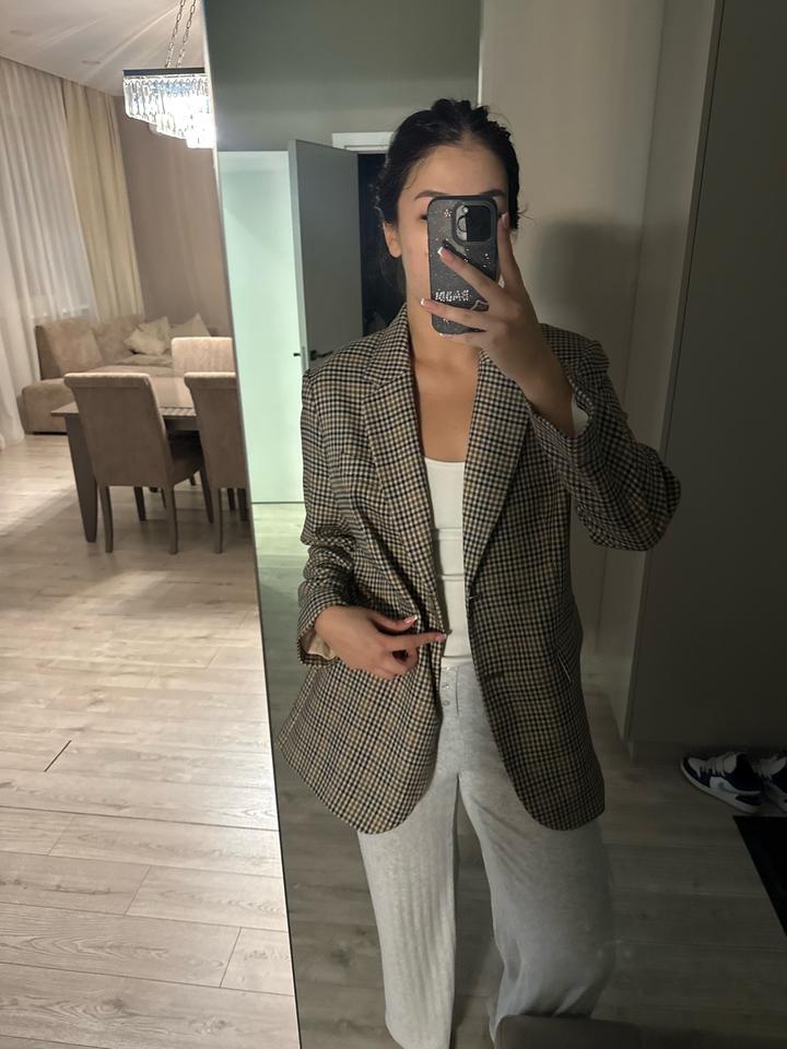 H&M Пиджак в клетку HM