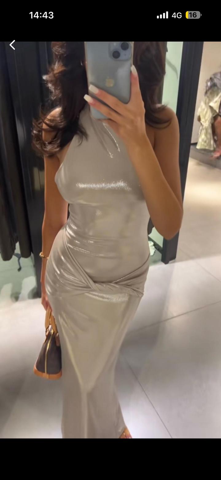 Вечернее платье макси Zara