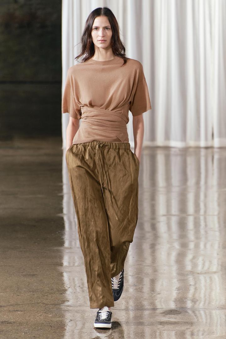 ZARA топ с завязками