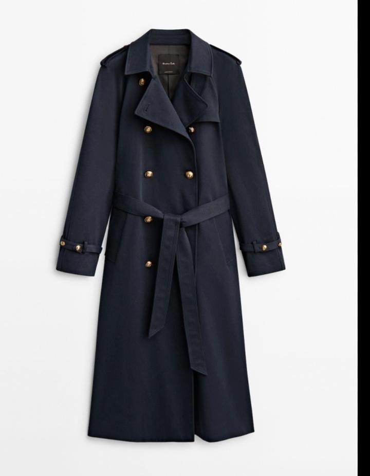 Тренч Massimo Dutti