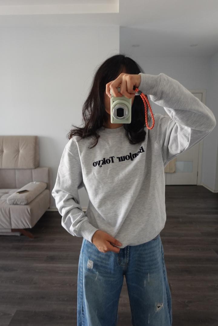 Свитшот с начесом Zara