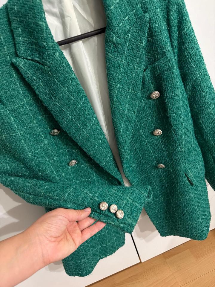 SHEIN Пиджак твидовый