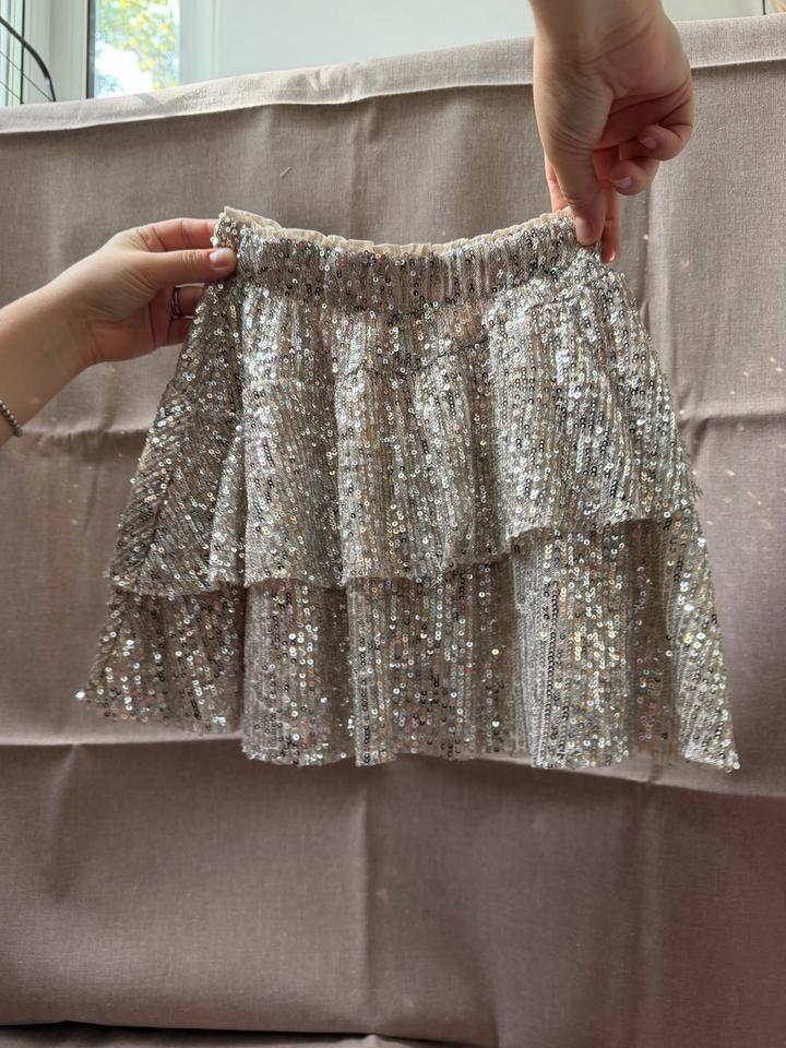 Юбка Zara с пайетками