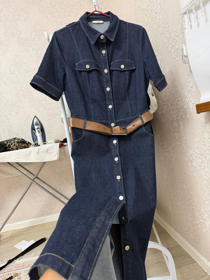 Miu Miu MIRA MIA джинсовое платье