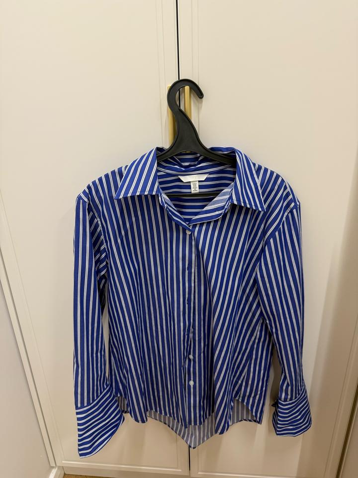 Рубашка H&M в полоску