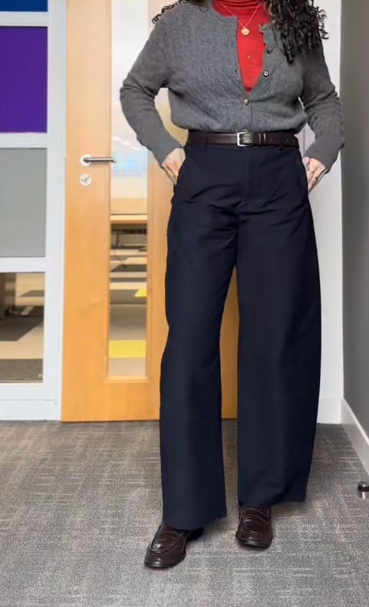 Брюки Uniqlo barrel