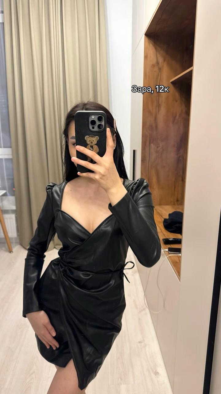 Платье в кофе Zara