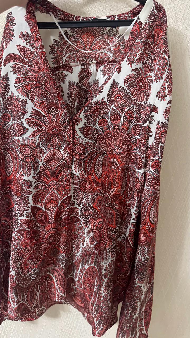 Zara блузка рубашка