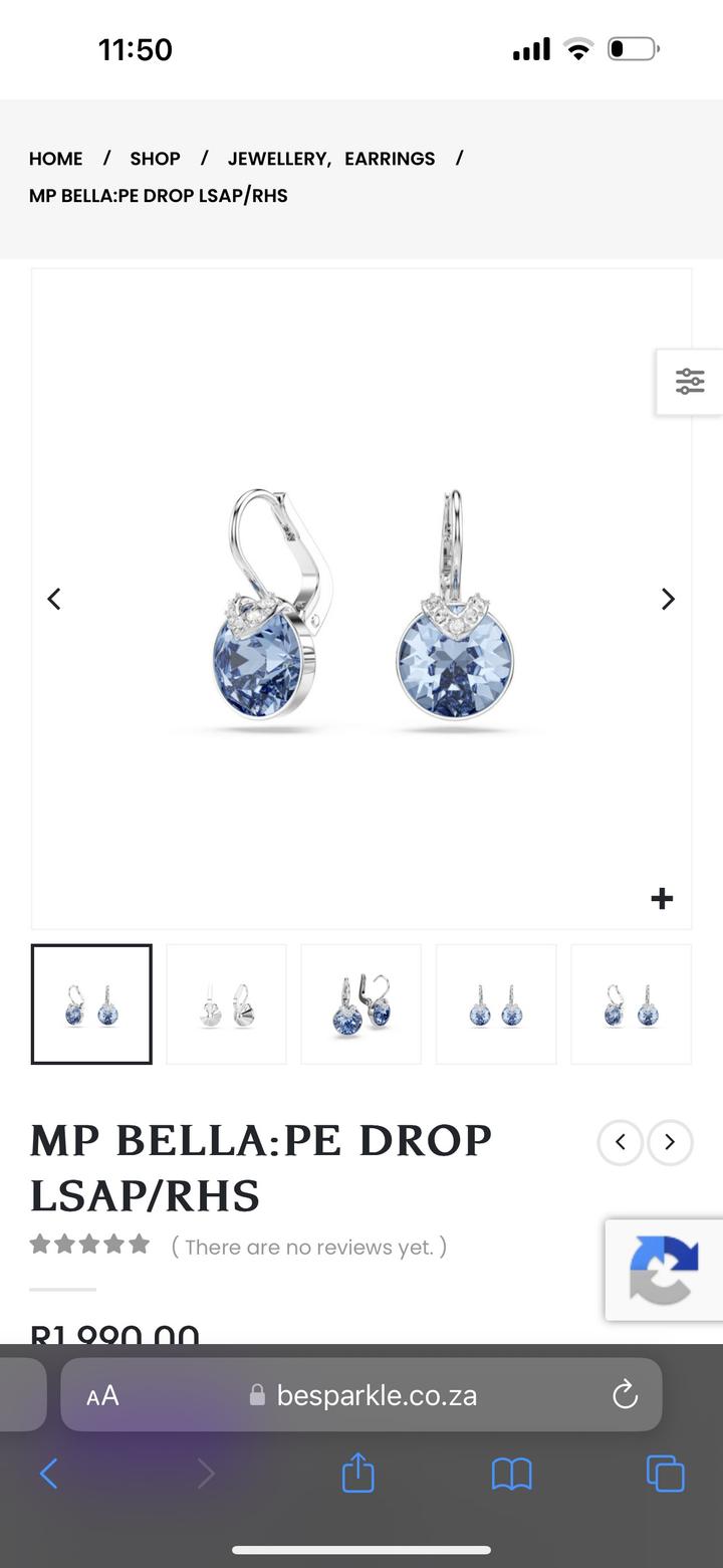 Серьги Swarovski