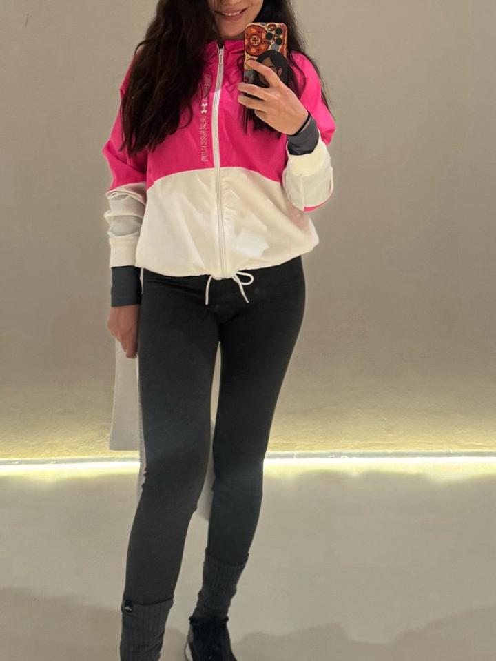 Худи на молнии Under Armour двухцветное