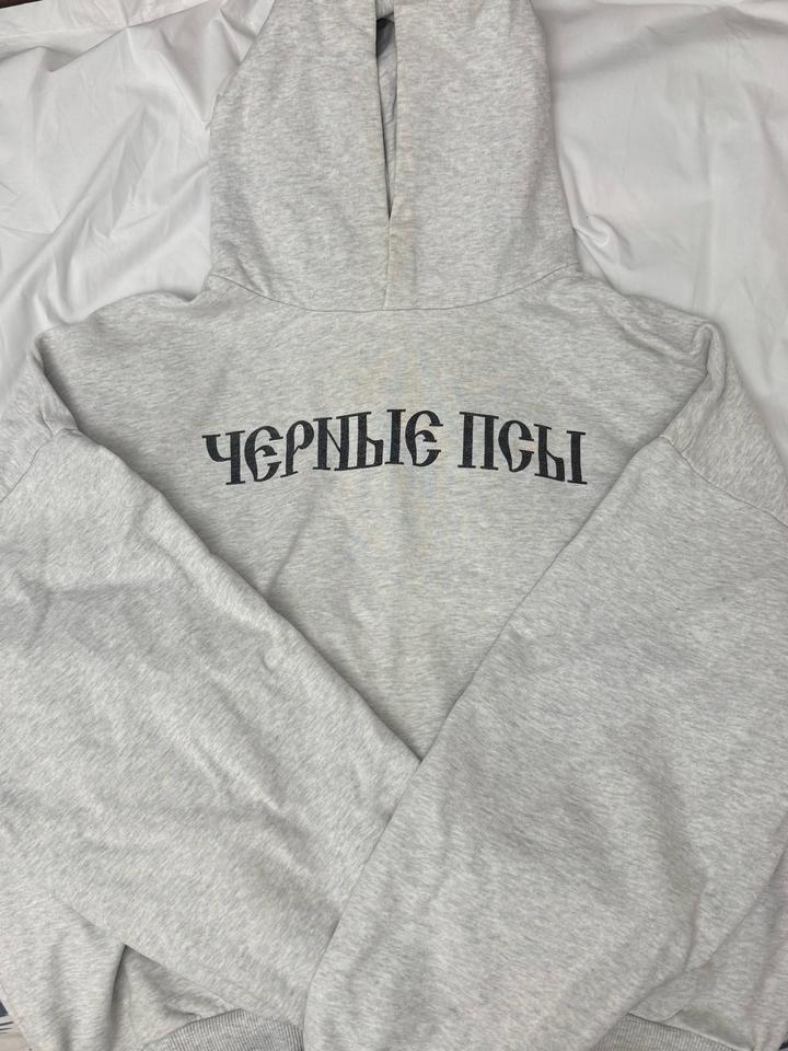 Yeezy Худи черные псы