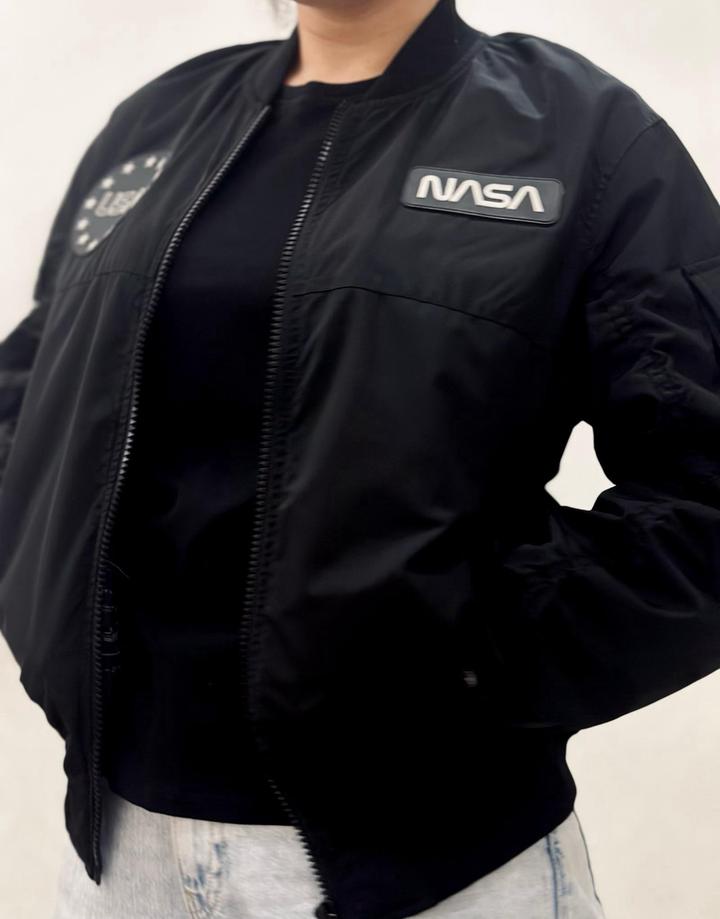 Pull & Bear Бомбер-ветровка Pull&Bear NASA