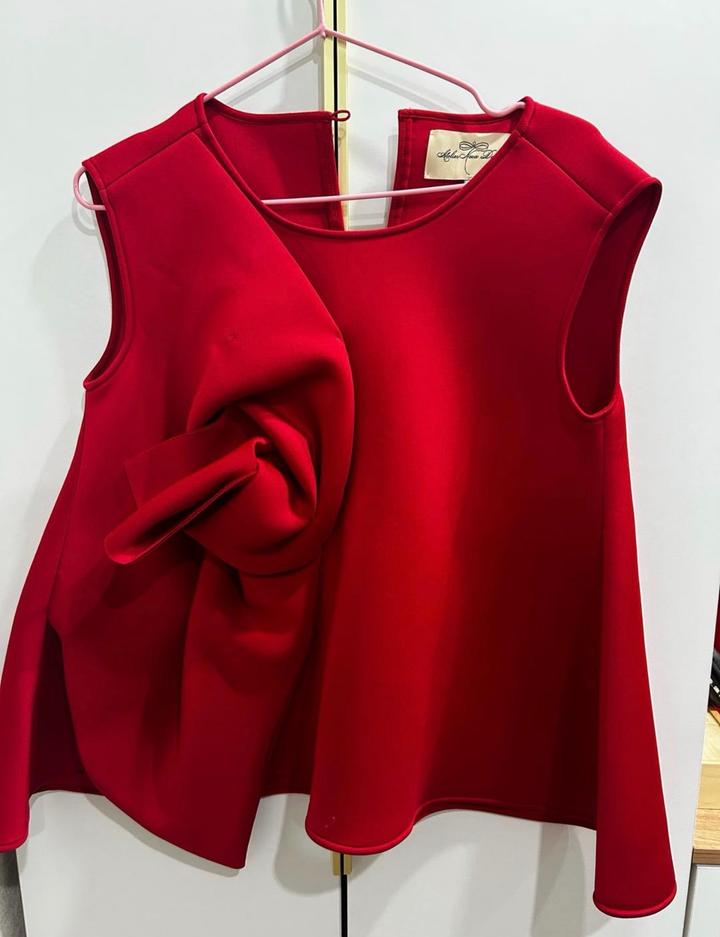 Zara Топ красный