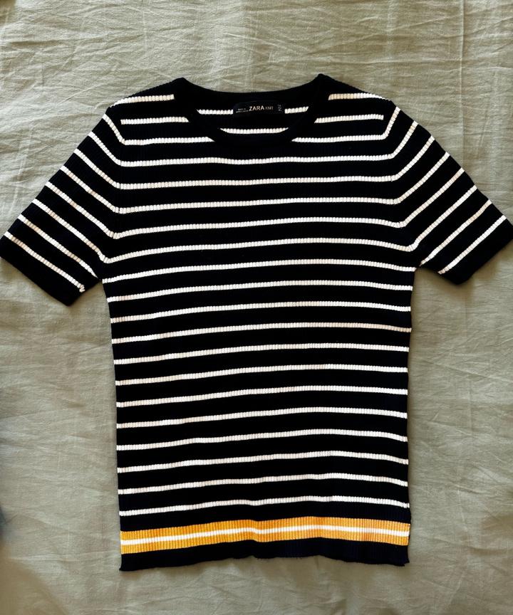 Футболка ZARA в полоску S