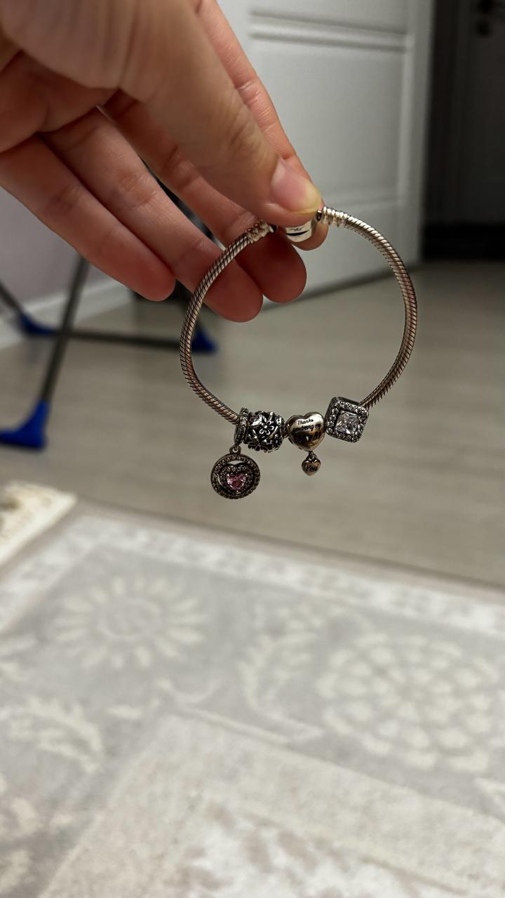 Серебряный браслет от Pandora 925 пробы, вес 24,01
