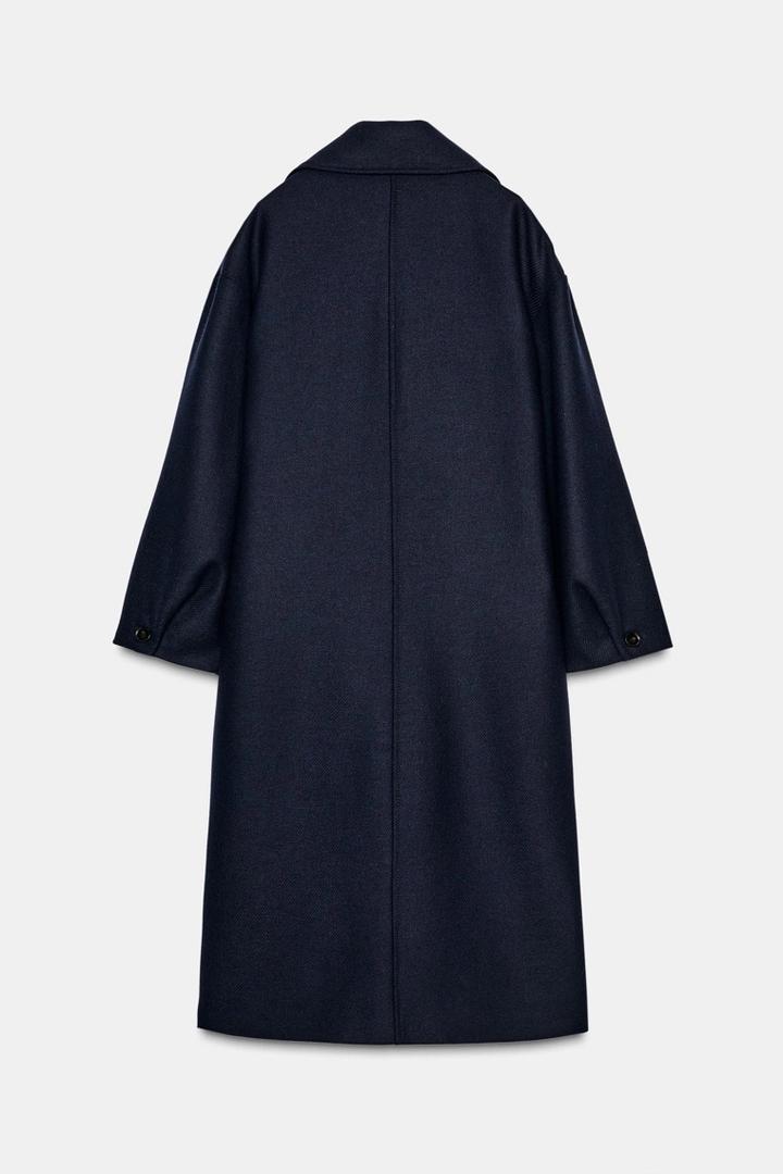 Zara Шерстяное пальто
